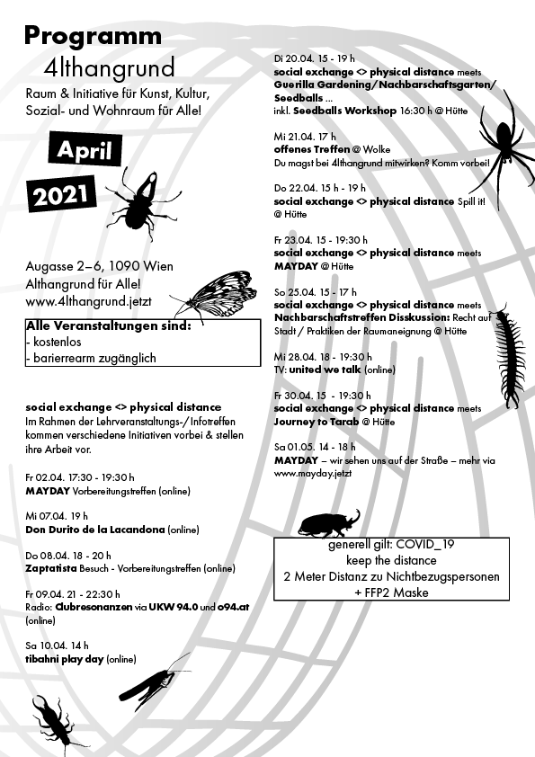 Programm April 2021